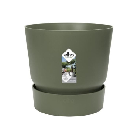 Pot de Fleurs Rond Greenville - Ø 55 cm - 100% Recyclé - Vert