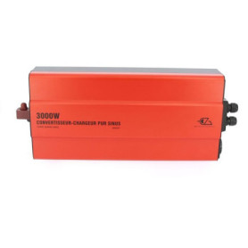 Convertisseur-Chargeur EZA Pur Sinus 3000W avec Commande LED