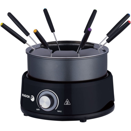 Appareil à Fondue Électrique FAGOR FGFD8 - 1,6L pour 8 Personnes avec Thermostat Réglable