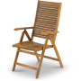 Chaise de Jardin Réglable en Bois d'Acacia - Fieldmann FDZN 4101-T