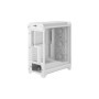 Boîtier PC Fractal Design Meshify 3 TG E-ATX Blanc avec Ventilation Optimisée
