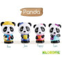 Coffret de Figurines Klorofil - Famille Panda Sophie la Girafe
