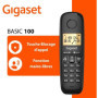 GIGASET Basic 100A TRIO - Téléphone Fixe avec Répondeur et Mains Libres