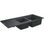 Évier de Cuisine Composite avec Égouttoir GROHE K400