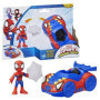 Véhicule Arachno-Bolide Spidey avec Figurine et Accessoire