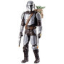 Figurine Mandalorien 28 cm avec effets sonores - Star Wars The Mandalorian & Grogu