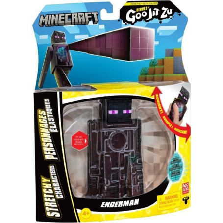 Figurine Enderman Minecraft - Heroes of Goo Jit Zu - 11 cm
