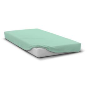 Drap Housse Microfibre 180x200 cm - Vert d'eau - HOME LINGE PASSION