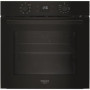 Four encastrable Pyrolyse et Hydrolyse - HOTPOINT - Verre Noir - 71 L - A++