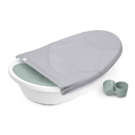 Baignoire Évolutive Extra-Large pour Bébé avec Transat Doux