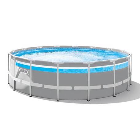 Kit Piscine Tubulaire INTEX Ronde 488 cm avec Échelle et Bâche