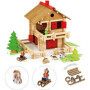 Jeujura - Grand Chalet d'Alpage en Bois - 215 Pièces à Construire