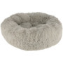 Corbeille Moelleuse Fluffy pour Chiens et Chats - Ø60 cm - Gris Clair