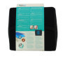 Coussin Lombaire Gel KINE TRAVEL - Confort Noir et Bleu