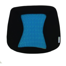 Assise Confort Gel KINE TRAVEL - Repose-Tête Noir et Bleu