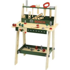 Etabli en Bois FSC Bosch KLEIN avec Accessoires pour Enfants