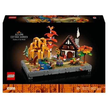 LEGO Icons Le Jardin d'Automne - Set de Construction pour Adultes
