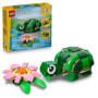 LEGO Creator 3-en-1 : Tortue et Fleur de Nénuphar - Jouet de Construction
