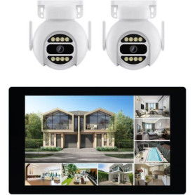Kit de Caméras Motorisées LINK2HOME avec Écran Tactile 10,1''