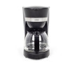 Cafetière Électrique LIVOO DOD200N - 750W, 1,25L, 10-12 Tasses - Noir Chic