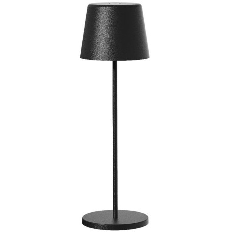 Lampe de Table Sans Fil KELLY BLACK - Design Élégant et Rechargeable