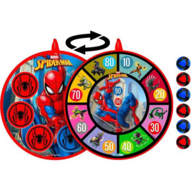 Cible et fléchettes Spider-Man - Jeu d'adresse MARVEL