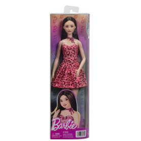 Poupée Barbie Fashionista en Robe Violet et Blanc - À partir de 3 ans