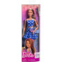 Barbie Poupée Fashionistas en Robe Bleue à Pois