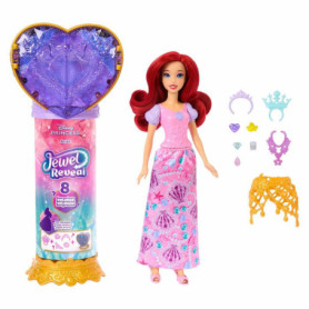 Poupée Ariel Jewel Reveal avec 8 surprises et accessoires magiques