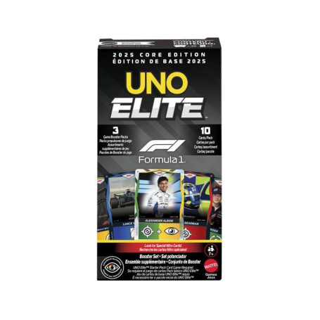 UNO Elite F1 - Set de Boosters à Collectionner