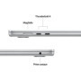 Apple MacBook Air 13,6" M5 2026 - 16Go RAM - 1To - Argent