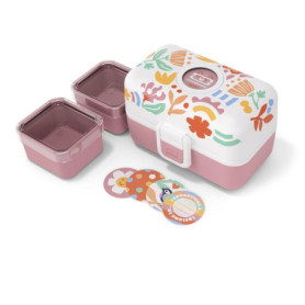 Lunch Box Enfant MONBENTO MB Tresor Papercut - 3 Compartiments Sans BPA