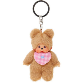 Porte-clés Peluche Bearchhichi Ourson avec Bavoir