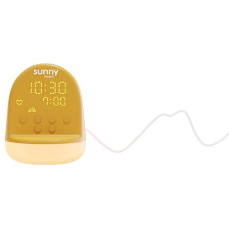 Réveil éducatif Sunny pour enfants - 365 découvertes audio et veilleuse