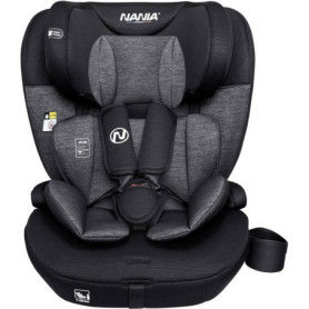 Siège Auto Nania Torino I-Size Evolutif Noir avec Réducteur