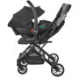 Poussette Combinée 2-en-1 MYLA avec Siège Auto Rimini - Noir