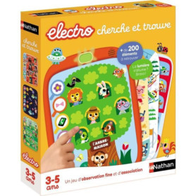 Electro Cherche et Trouve - Jeu Éducatif Tactile pour Enfants