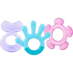Anneau de Dentition 3 Étapes NUBY - Confort et Soulagement pour Bébé