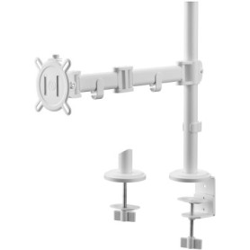 Support Moniteur Smart Blanc - Bras Simple pour Écrans 13 à 32 pouces