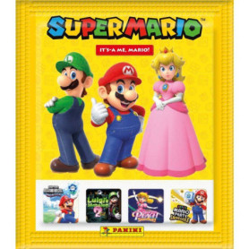 Boîte Métal Super Mario - 36 Pochettes et 180 Stickers