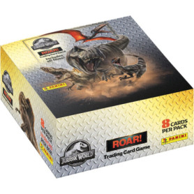 Boîte de 18 pochettes de cartes Jurassic World 4 - PANINI