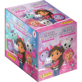Boîte de Stickers Gabby et la Maison Magique - 36 Pochettes Panini