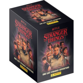 Boîte de Stickers Stranger Things 5 - 36 Pochettes et 180 Stickers à Collectionner