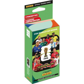 Blister PANINI Coupe du Monde FIFA 2026 - 7 Pochettes de Cartes