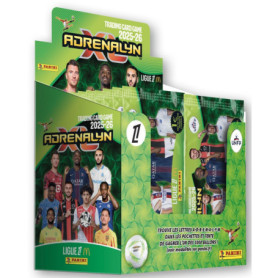 Boîte de 50 Pochettes de Cartes PANINI TCG ADRENALYN LIGUE 1 McDonald's 2025/26