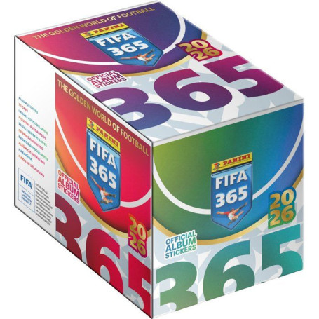 Boîte de Stickers Panini FIFA 365 2026 - 36 Pochettes