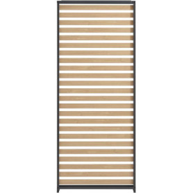 Persienne en Aluminium GAYA pour Pergola - Gris Naturel 229 x 93 cm