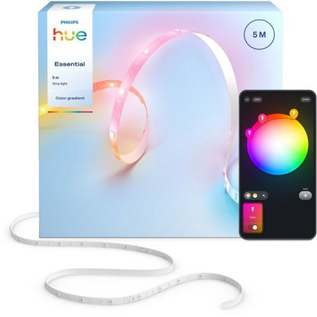 Ruban LED Philips Hue Essential 5 m avec Commande Vocale