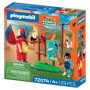 Set Playmobil Zoo : Mascotte Perroquet Coloré et Enfant Amusant