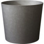 Pot de Fleurs Conique 40 cm - EDA - Élément Gris Anthracite